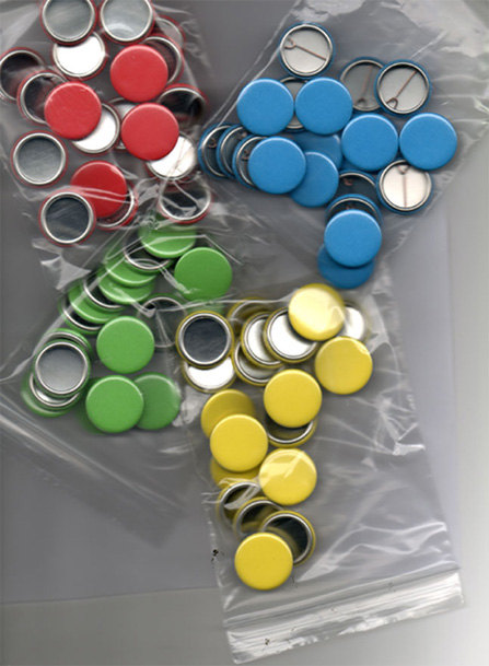 Plain Colour School Badges