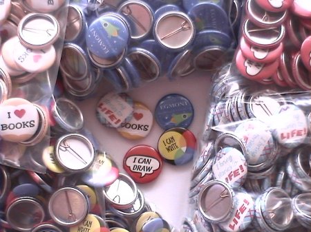 One Inch Badges Galore!
