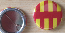 25mm Northumberland button badges