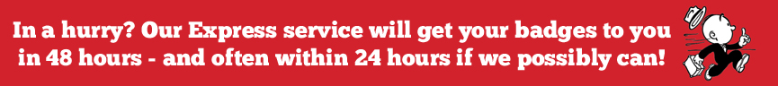 Our express service means delivery in 24-48 hours!