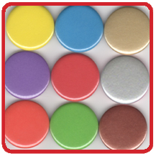 Plain Colour Badges