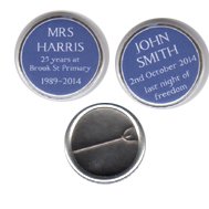 Blue Plaque Badge Samples