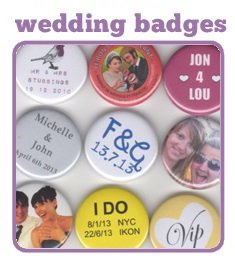 Wedding Badges