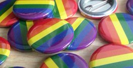 25mm gay button badges