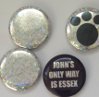 Order Sparkling Metallic Badges